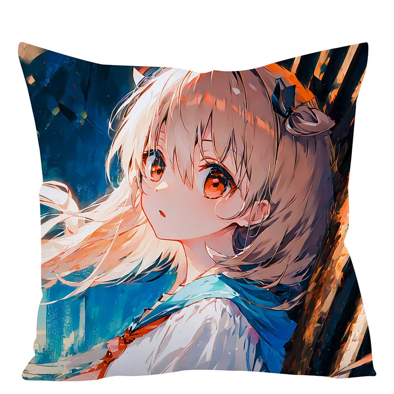 ATRI بلدي عزيزي لحظات تأثيري كيس وسادة الخوخ الجلد المعانقة الجسم المخدة Dakimakura غطاء