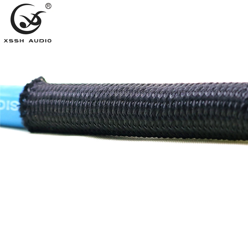 10m/20m YIVO XSSH OEM 5mm 8mm 15mm 20mm 25m Black Cotton Nylon Special Shock Absorber Braided Sleeve Cable Sleeves Sheath Tube