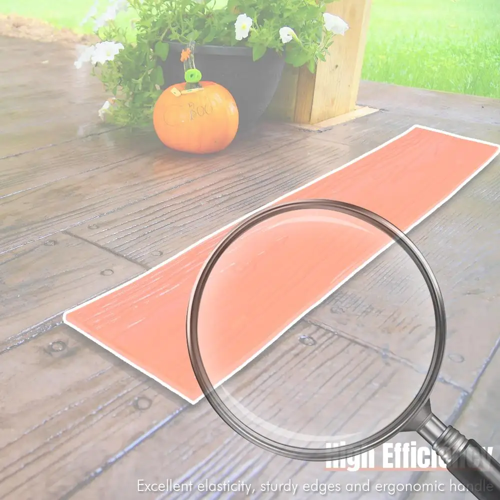 

Realistic Wood Floor Concrete Stamps Wood Grain Concrete Stamp Mat Wooden Floor Texture Stamp Mat for Indoor/Outdoor Floors