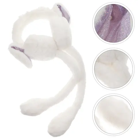 여아용 차가운 박제 동물, 겨울 만화 봉제 인형, 겨울