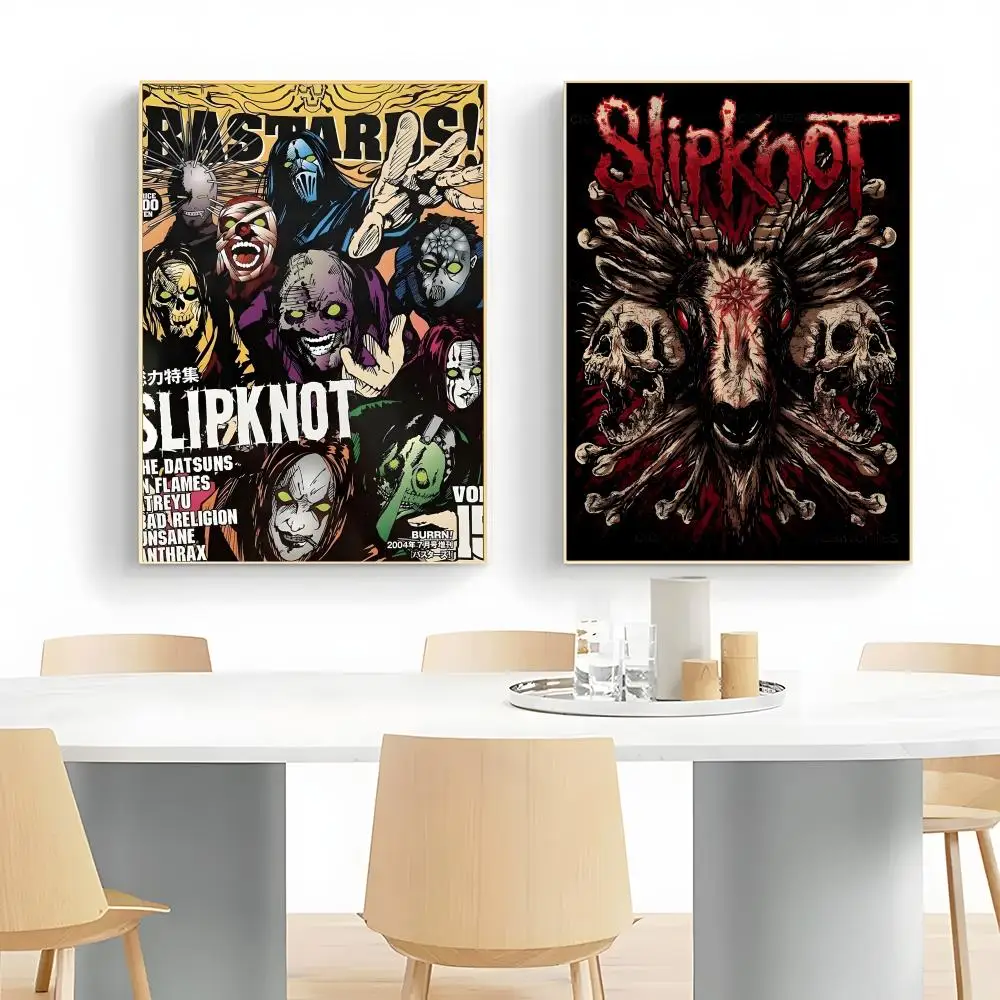 Heavy Metal Slipknot Poster Wall Art Print Decorative Mural Home Decor Gift Unframed