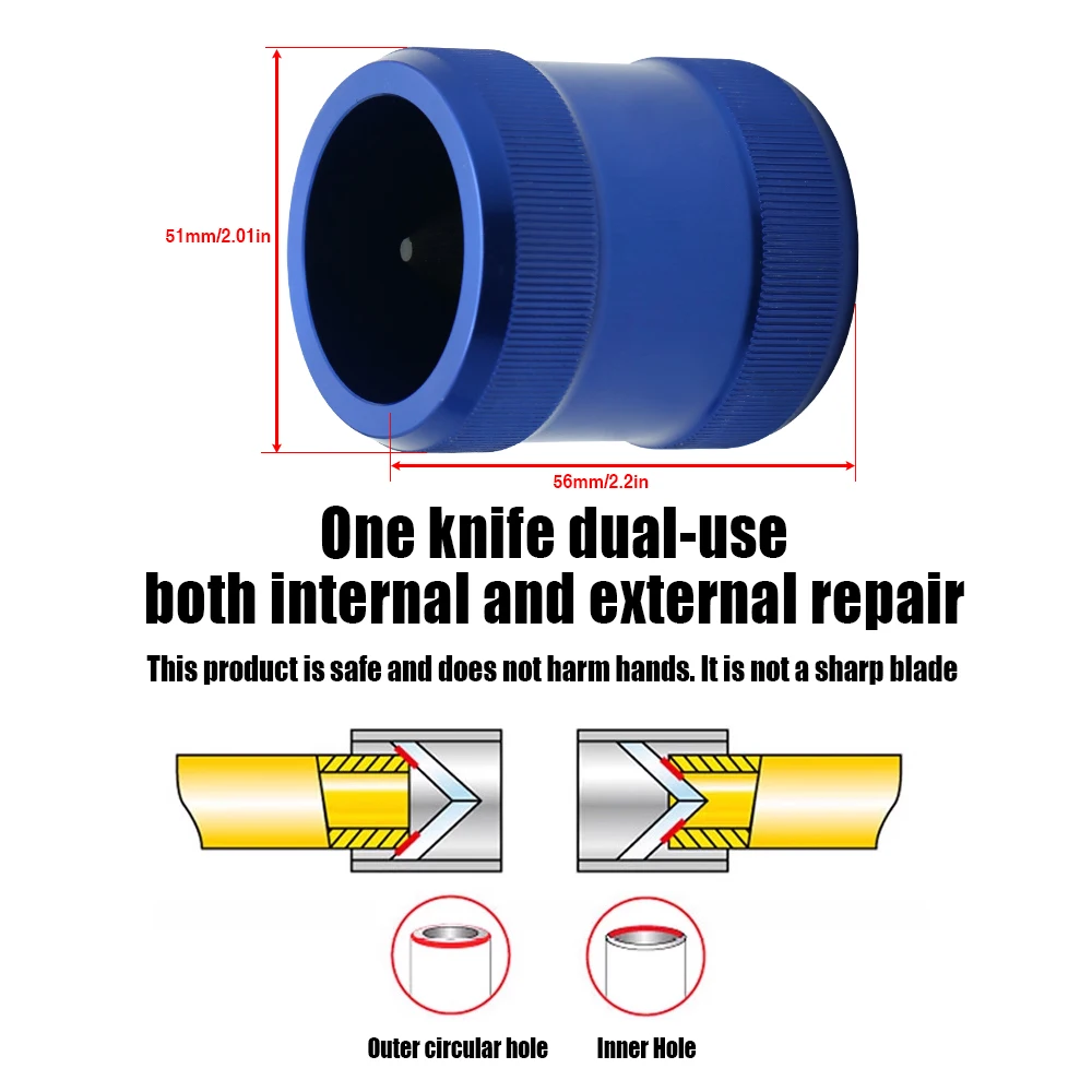 Inner and Outer Round Trimmer Metal Chamfer Deburring Chamfer Tool