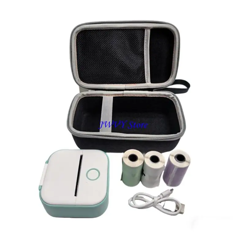 573A Hard Shell Protective Cover Case For Small Printers Nylon Storage Bag Shockproof