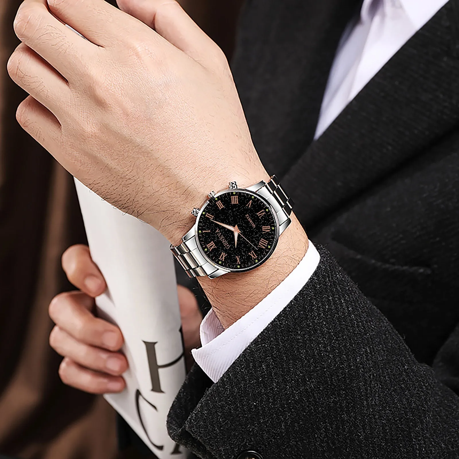 Men Watches Luxury Famous Top Brand Men\'s Fashion Casual Dress Watch Military Quartz Wristwatches Saat