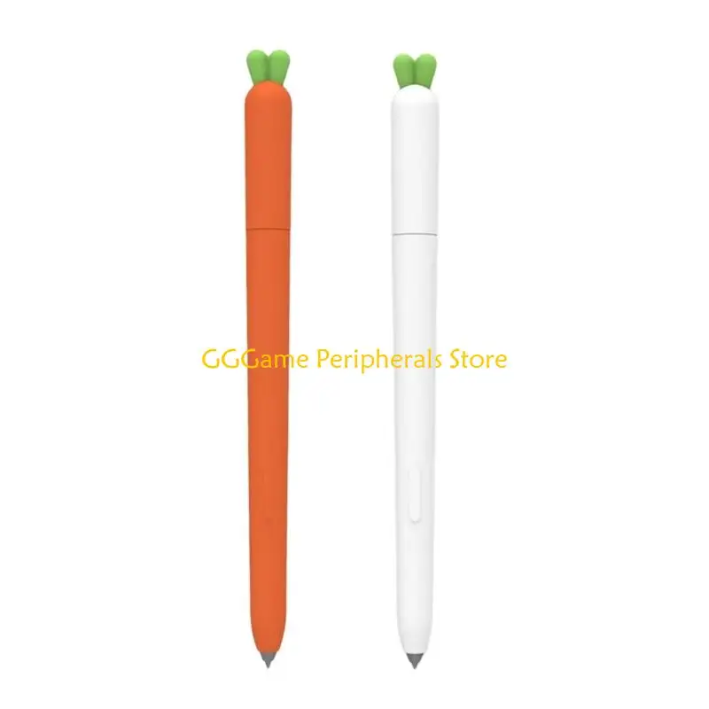 U55B Carrot Silicone Pencil Case for S11/S11Ultra Pen Protective Sleeve Grip Skin Cover Holder