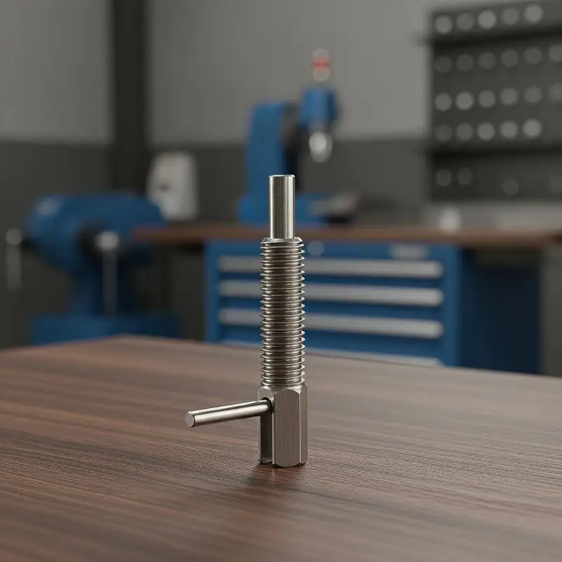 Stainless Steel/Carbon Steel Indexing Plungers Spring Plunger Lever Type Coarse Thread M6 M8 M10 M12