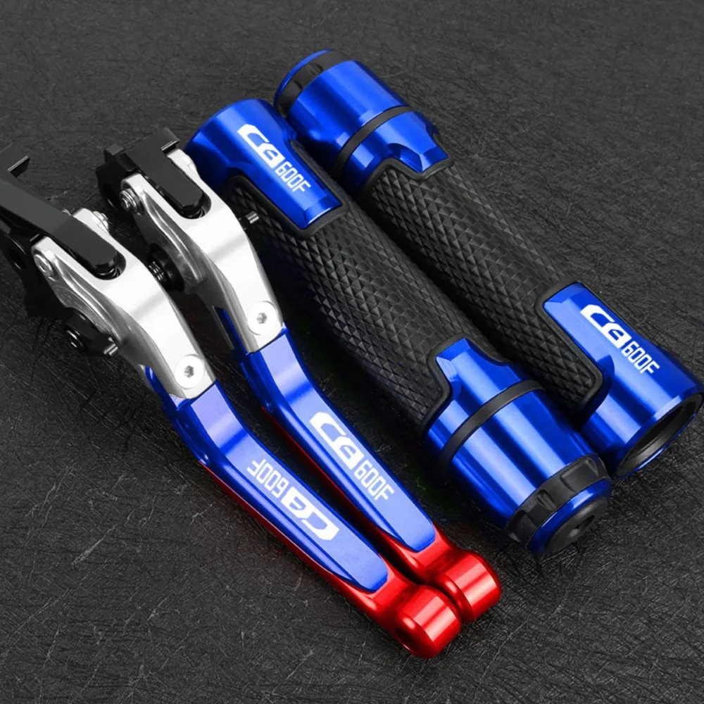 

Motorcycle Accessories FOR HONDA CBR600F CBR 600F 1991-2007 Folding Brake Clutch Levers Handlebar Grip Handles bar Hand Grips