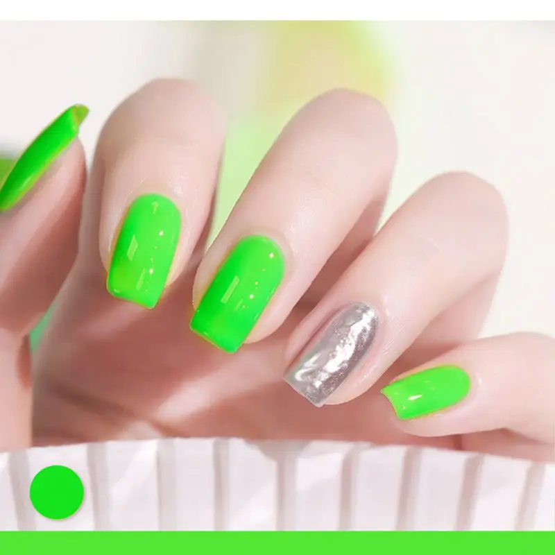 10g Fluorescent Powder Nail Art Neon Dust Decor Fluorescent Pigment Reactive Under Ultraviolet Light Phosphor Powder