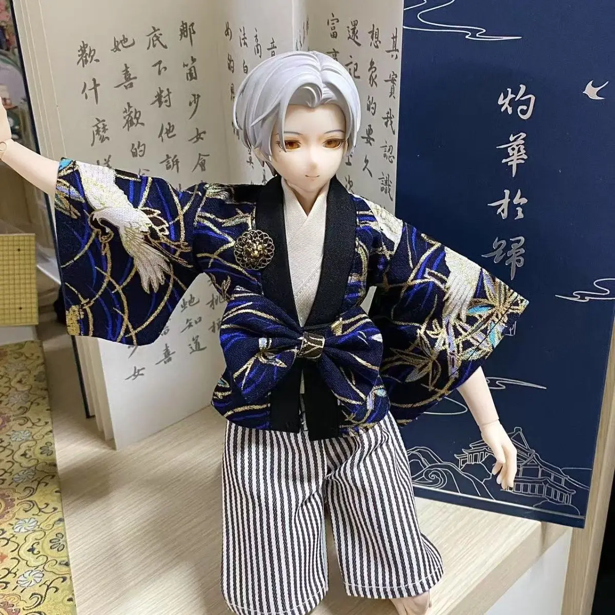 1/4 1/6 poppenkleding pak voor 45/30cm Bjd pop meisje speelgoed oude stijl kleding aankleden speelhuis pop accessoires, geen pop