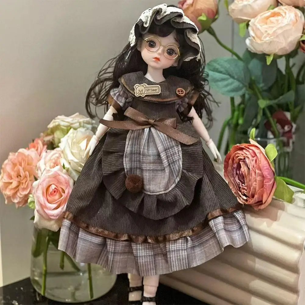 Lalki z ruchomymi stawami, 6-punktowa odzież, zestaw strój księżniczki 30 cm, figurka anime, lalka księżniczka, lalka do zabawy dla dziewczynek, zabawka, prezent urodzinowy