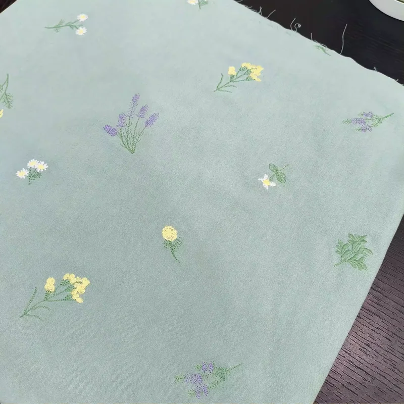 

Cotton Polyester Linen Material Embroidery Fabric Dresses Pajamas Bed Sheets Curtains Tablecloths Clothing Materials Accessories