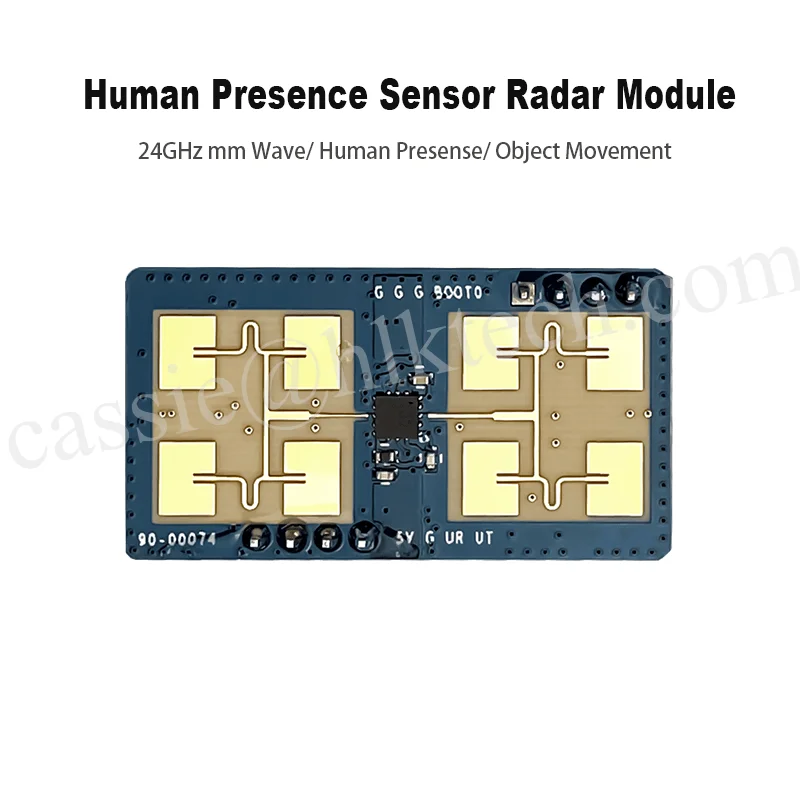 Módulo de sensor de radar de onda HLK-LD1125H, 24G mm, interruptor de inducción de cuerpo humano