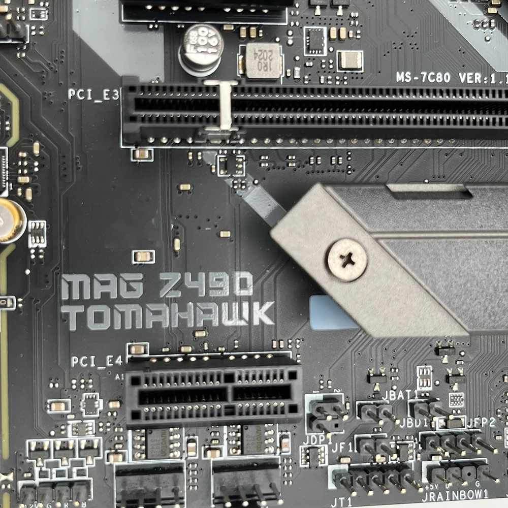 Imagem -02 - Placa-mãe Gaming Mag Z490 Tomahawk Msi Lga 1200 128gb Atx 4xddr4 6x Sata