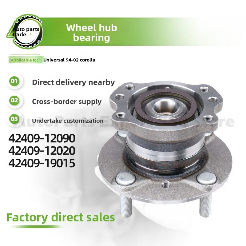 

For Toyota For 2000 Premium Quality High Performance Wheel Hub Bearing Unit Front Rear Axle Assembly 42409-12090 Compatible with