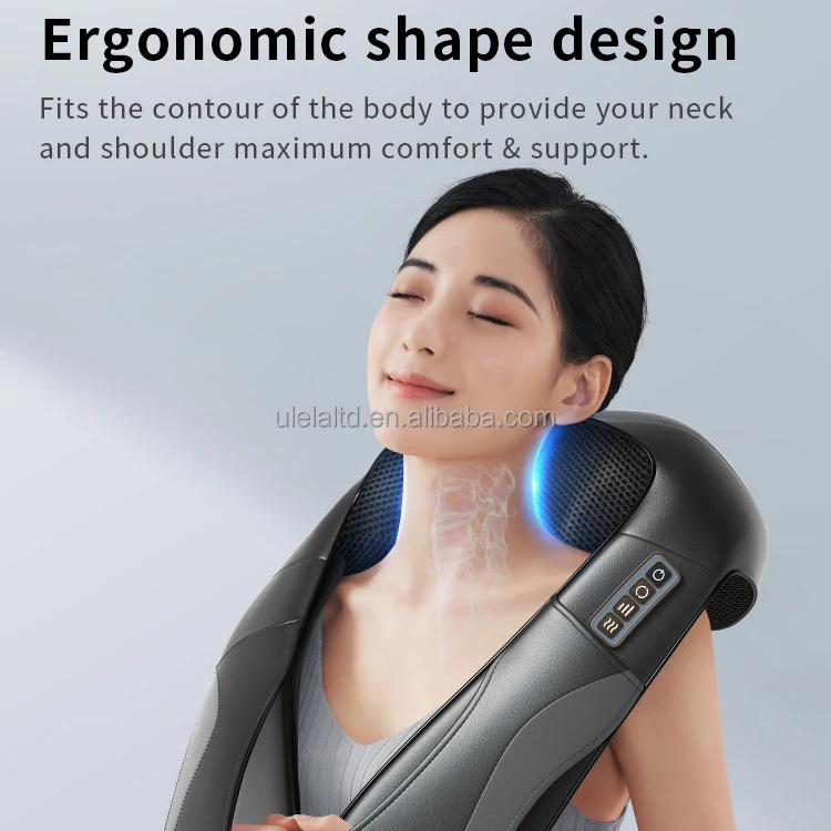 Smart Chair Neck And Back 3d Massage Shawl Massager Relaxe Full Body Neck And Shoulder Shoulder Massager