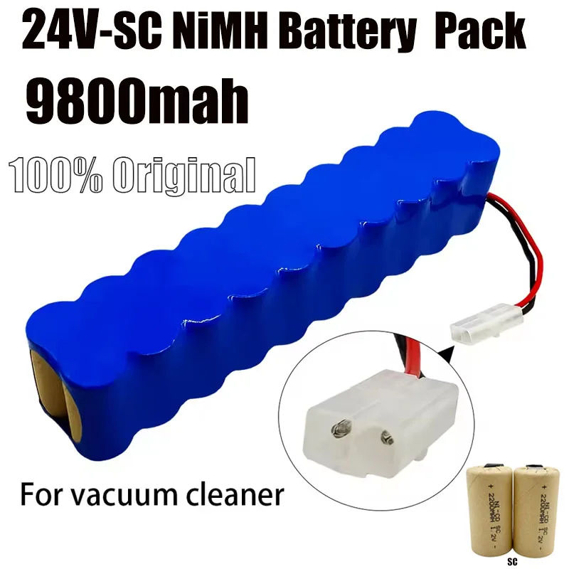 

Ni-MH аккумулятор Pour Rowenta 9800 мАч, 24 В, CD aspirateur Besen Air Force Extreme RH8770 RH8771WS RH877501 RH8779 RH877901