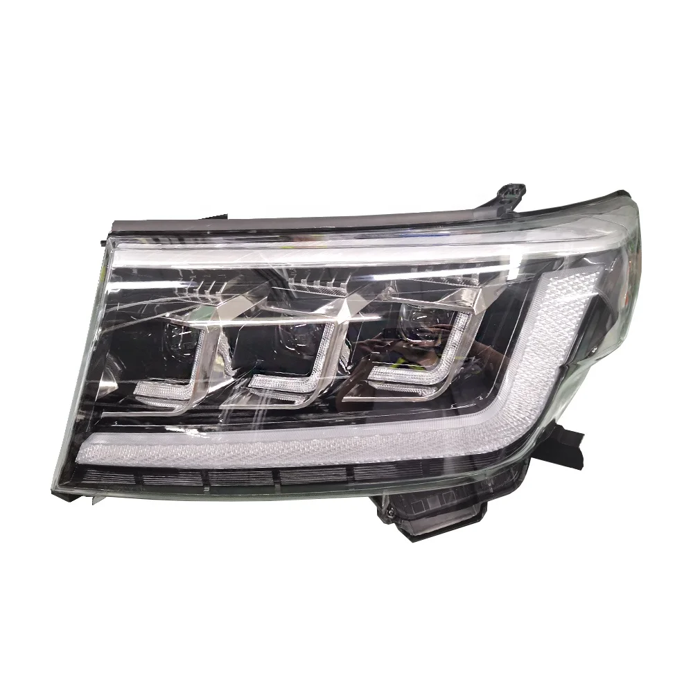 Plug and Play Headlights for LC200 New 3 Lens LED Headlights   2008 2009 2010 2011 2012 2013 2014 2015