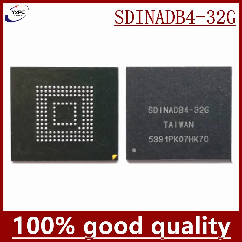 

SDINADB4-32G SDINADB4 32G BGA153 EMMC 32GB Flash Memory IC Chipset with balls