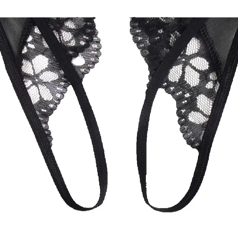 

Lace Breathable Sexy Lingerie Erotic Hot Openless Sexy Underwear Women Lace Low Waist Briefs Panties Super Thin Hollow S1528