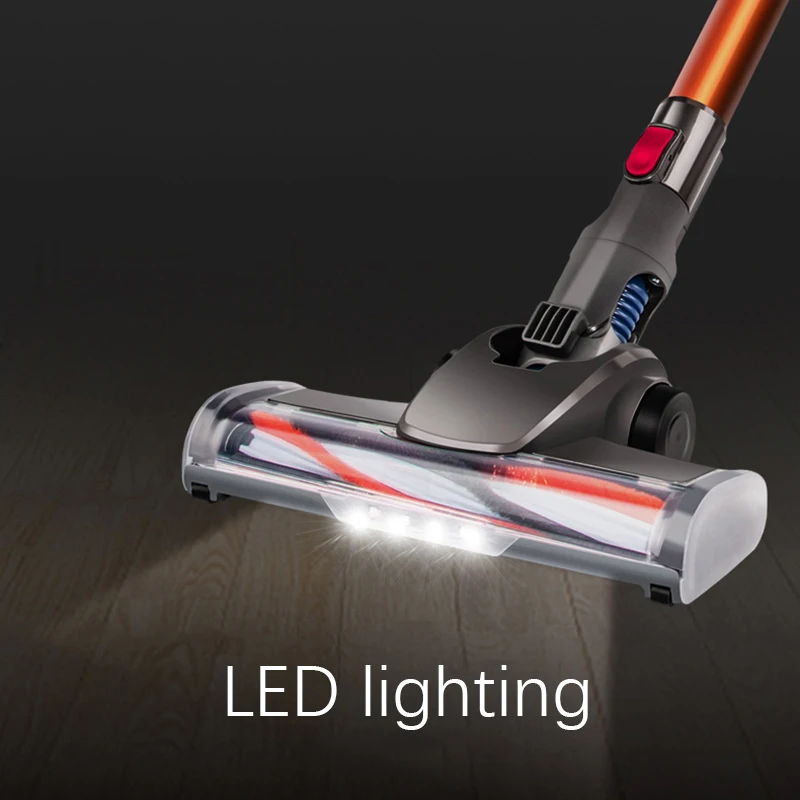 Wireless Upright Vacuum Cleaner For Home With LED Light 2550mAh Removable Battery 150W Motor 15kPa Suction House Cleaning IDEACH