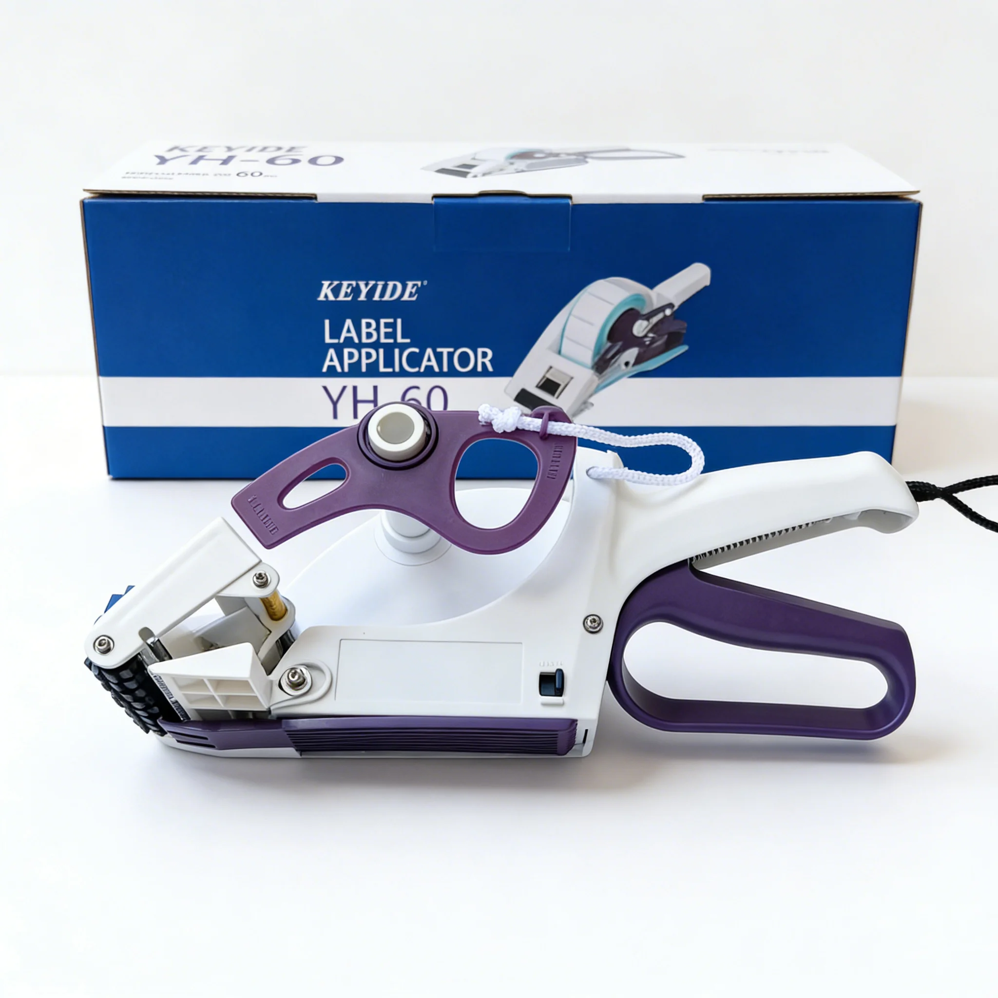 Adhesive Stick Label Sending Device Flat Surface Labelling YH30 TH60 Manual Labeling Machine Hand hold Label Sticker