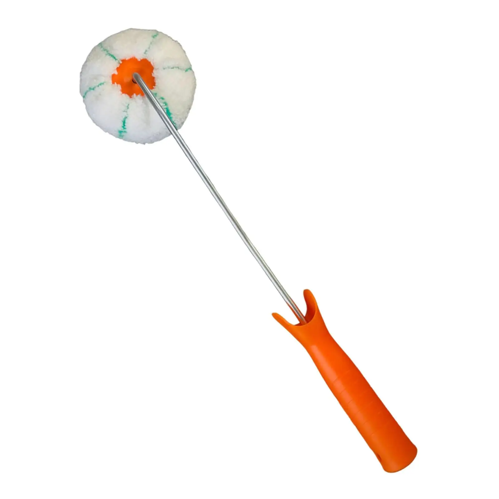 Rodillo de pintura de esquina, artesanía versátil, ergonómico, bricolaje, barro para paneles de yeso, mango extendido, pincel de pintura para aplicación doméstica de oficina