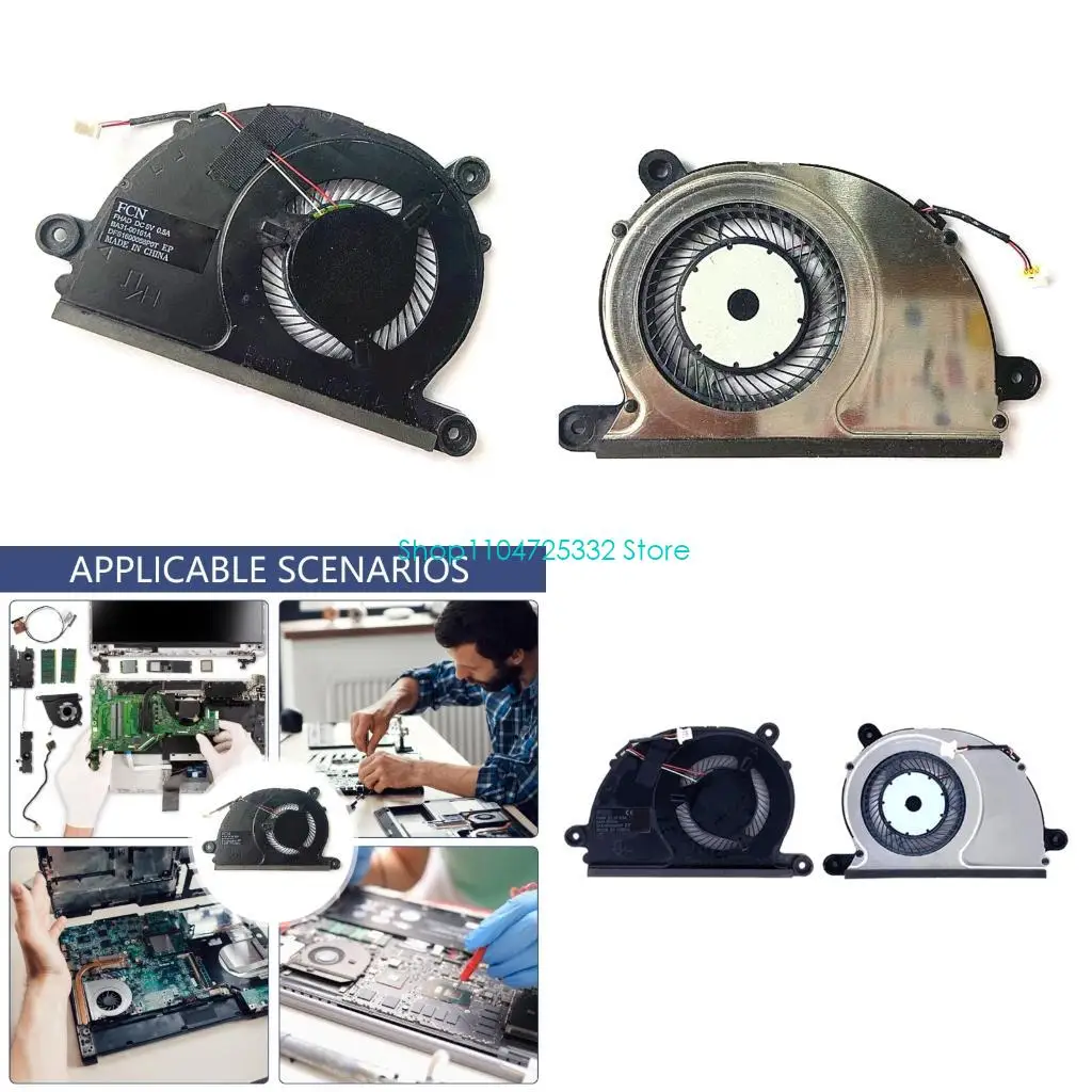 P5EA Metal Laptop Fan Lightweighted For ATIV BA31-00161A and Book 9 NP900X3L NP900X3M For Office Gaming And Study Use