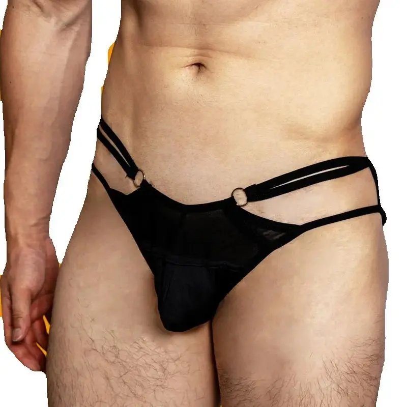 

Sexy Tоy Mens Sissy Men's Panties Undrewear Transparent Mesh Men's Thongs Summer Breathable Solid Gay Underwear Hot Briefs