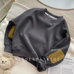 Boys Hoodies Sweatshirts Cotton Tops Outwear 2024 Cool Spring Autumn Kids High Quality Children's Clothing