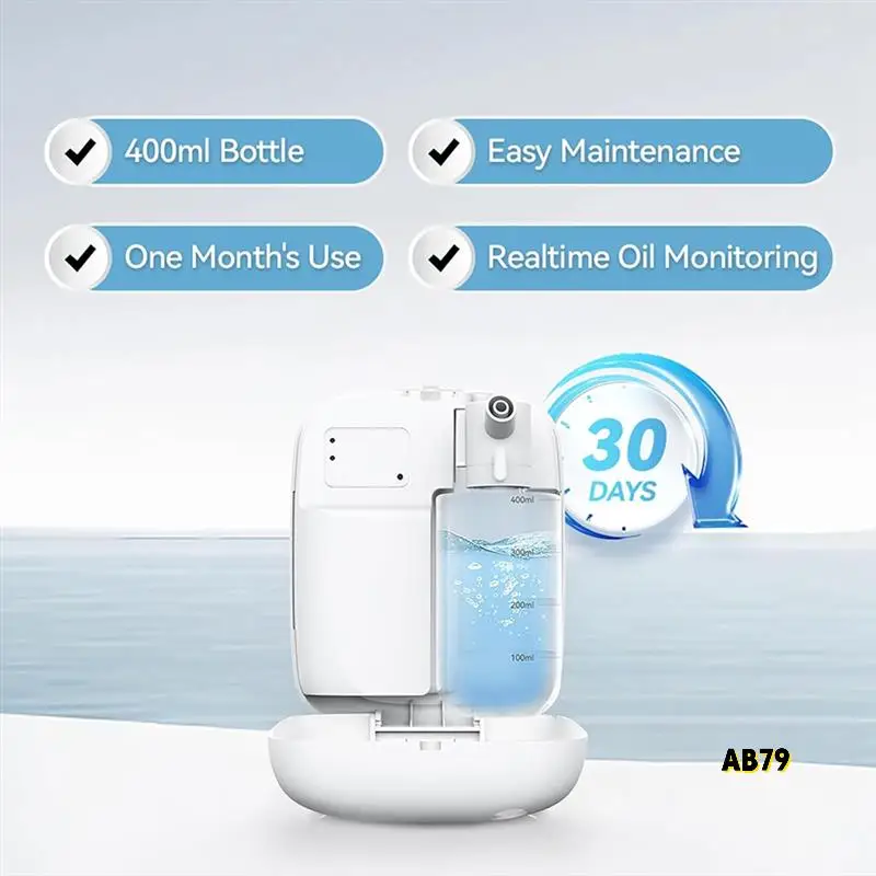 Máquina de aire aromático, difusor de aceites esenciales para uso comercial y hotel, difusor de aire frío sin agua, enchufe estadounidense