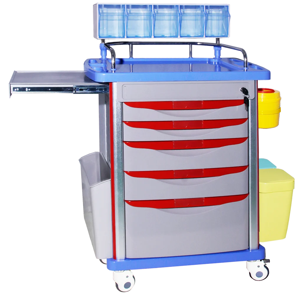 

Clinical Hospital Trolley – Factory Direct Supply Medical Cart for Patient Treatment