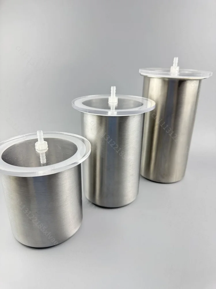For Electric Stainless Steel Vacuum Degassing Chamber Transparent Cover Resin Silicone Defoaming Pot Integrated Degassing Tool
