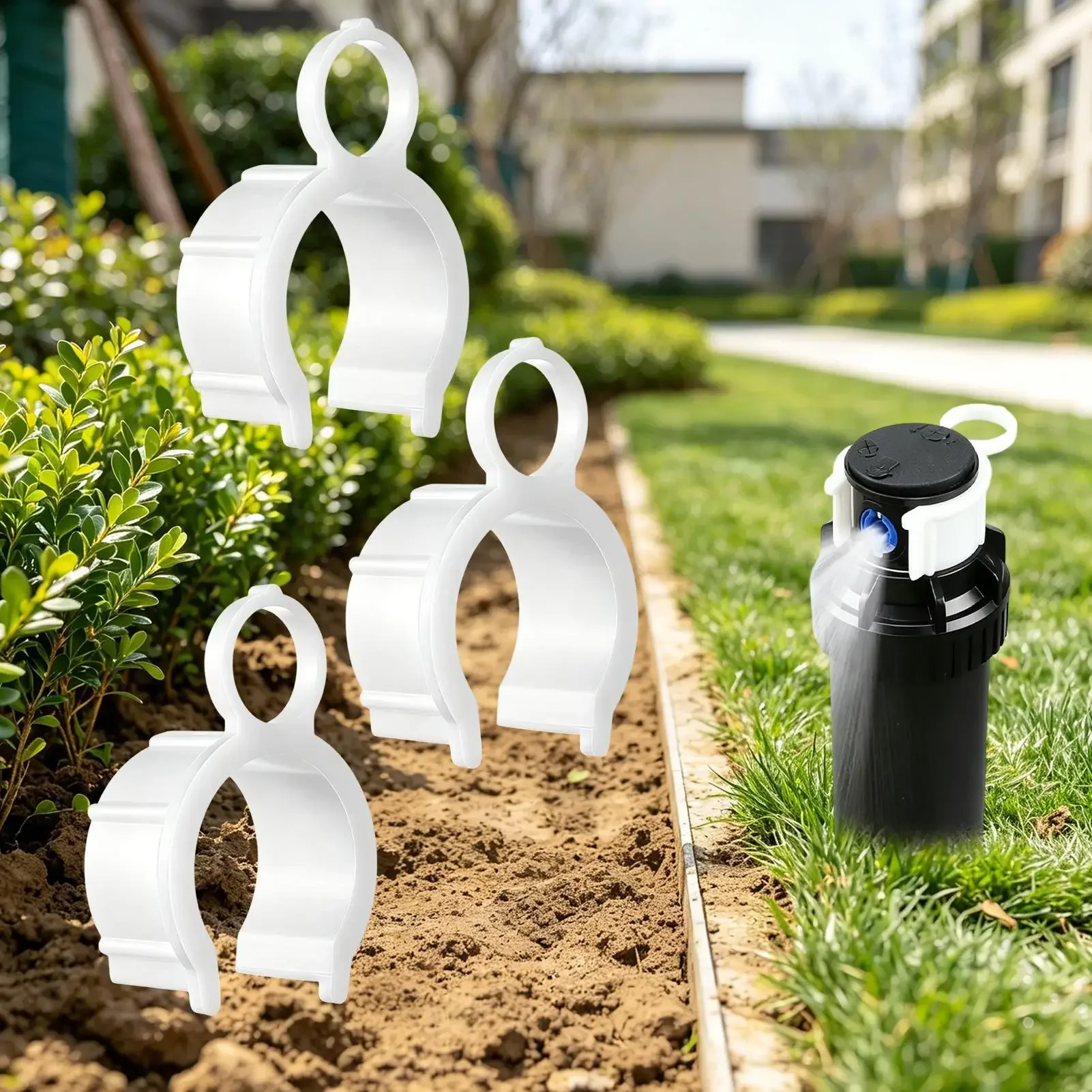 Sprinkler Adjustment Tool Set 3 Pcs Rotor Fixing Accessory Anti Slip Portable Sprayer Nozzle Tool For Garden Irrigation Maintena