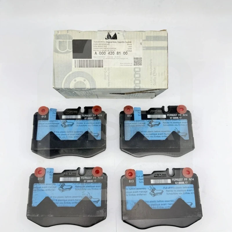 

OEM A0004208100 A0004206502 A0084201920 A0004208103 TS Disc Brake Friction Pads for Mercedes-Benz GLC 200/220D/250L/300 4MATIC