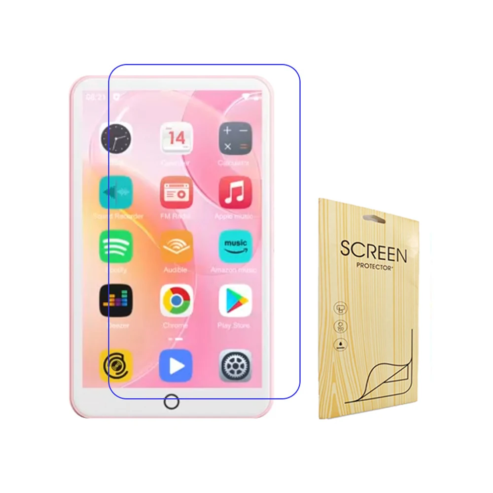 Anti-Scratch Clear Screen Protector Shield Film for Oilsky M303pro H13 G88 MP4 Music Player Accessories (1-Pack, 2pcs)