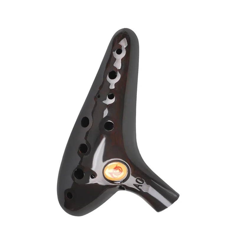 

12 Holes Ocarina Adults Beginners Sound Healing Ocarina Portable Children Resin Ocarinas Professional Orff Musical Instruments