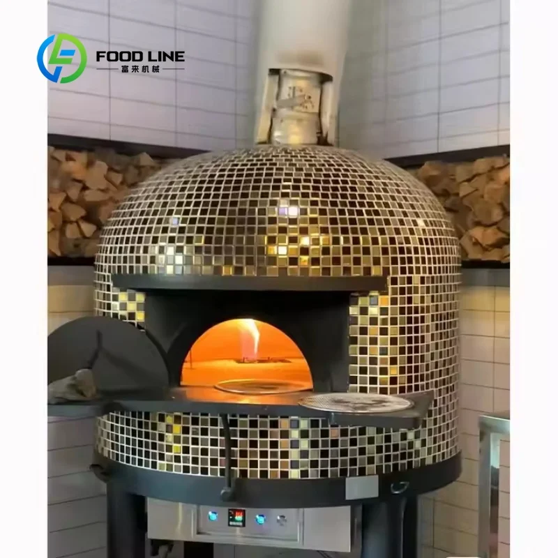 Customized Outdoor Pizza Oven Neapolitan Wood Fired Clay Brick Charcoal Gas Electric for Restaurant aliexpress custom stickers