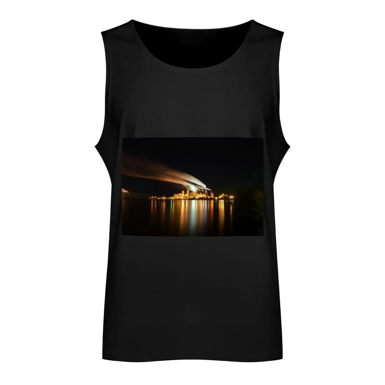 Mill At Midnight Tank Top T-shirt man basketball clothing t-shirt Men's sleeveless gym shirts male