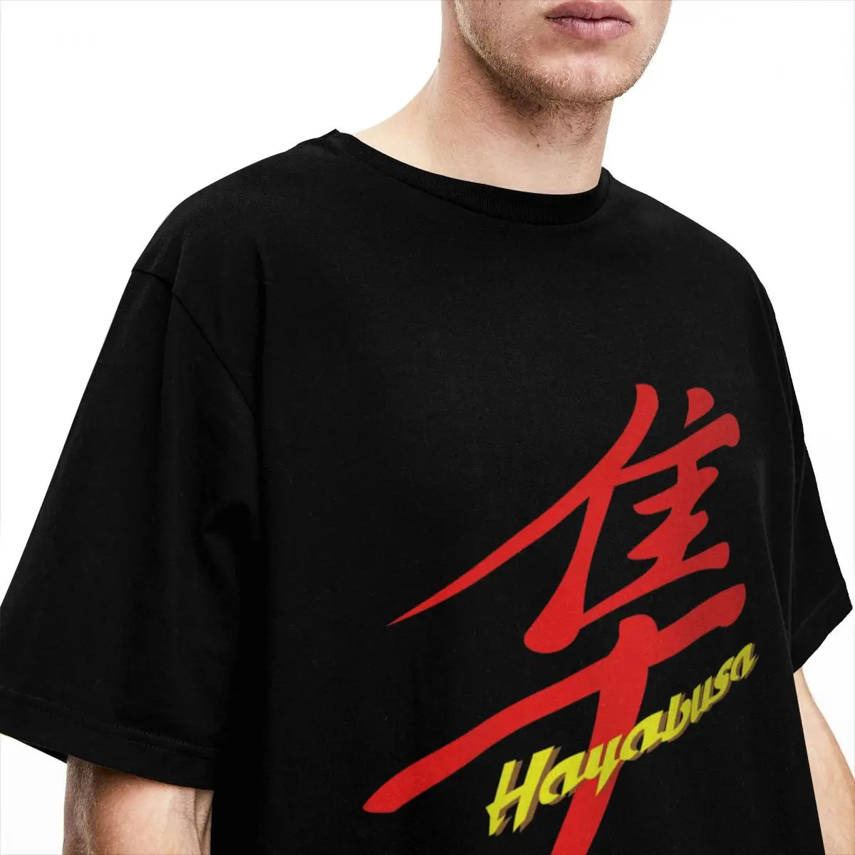 Hayabusa Motorbike Men Women T Shirt Japan Motorcyle Merchandise Funny Tee Shirt Short Sleeve T-Shirts 100% Cotton Summer Tops