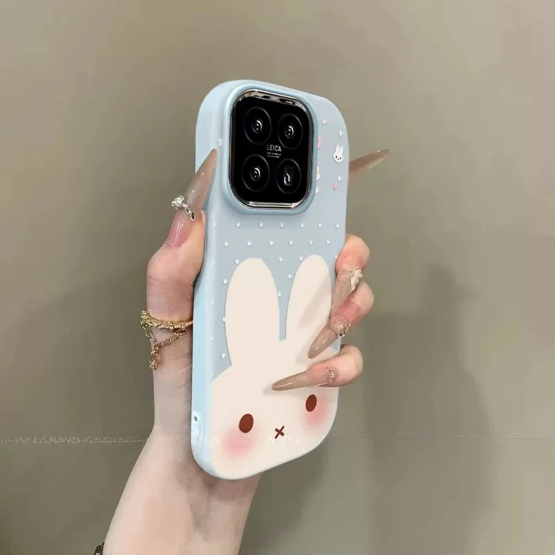 Miffy Kawaii Anime for Xiaomi 17 Series Phone Case Trend Korean Style Protect Premium Feel Anti-fall New Model All-inclusive