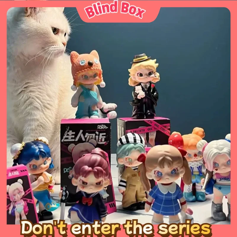 

Blind Box Super Cute Dora Jungle Law Series Anime Characters Mysterious Surprises Guess Bag Garage Kit Pvc Model Children'S Toys