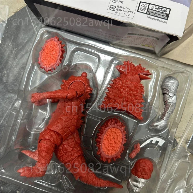 Shf Pandon Monster 55th Anniversary Action Figure Alien Figuras Two-Headed Movable Collectible Model Toy Gift for Adults 16CM