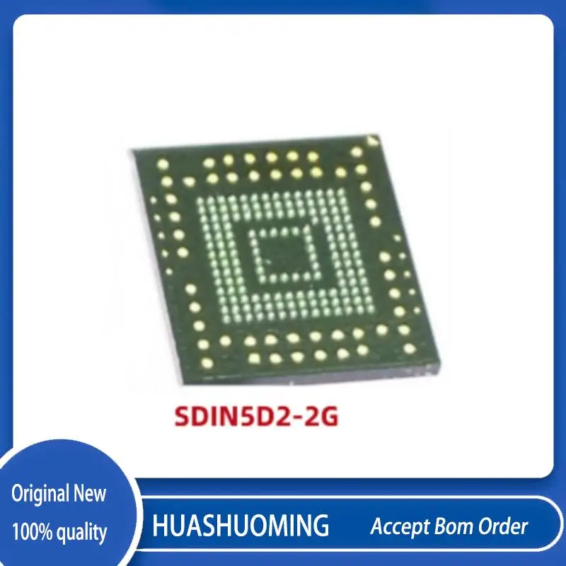 5Pcs/Lot  New SDIN5D2-2G    SDIN5D2    BGA