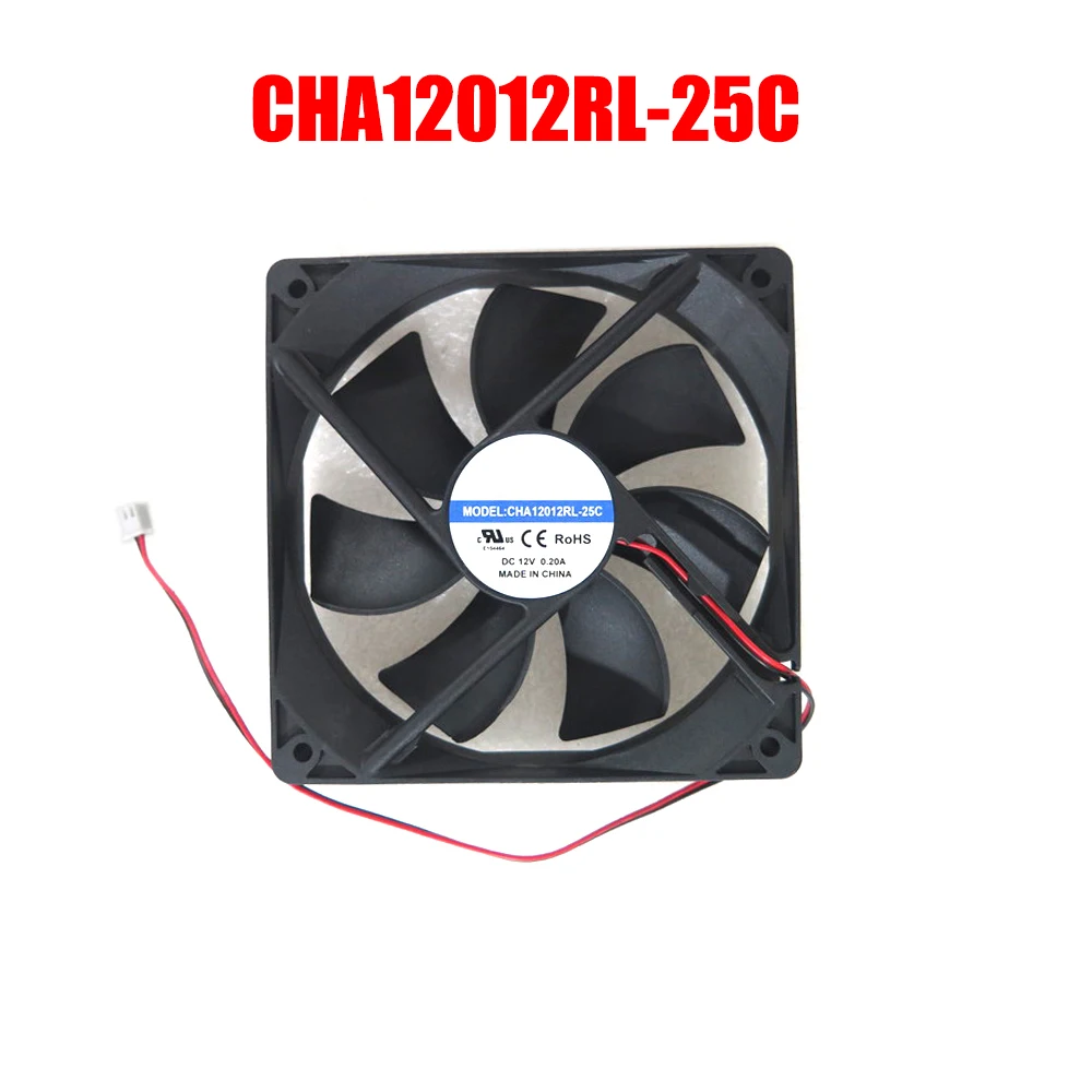 

Вентилятор охлаждения для CCHV CHA12012RL-25C DC12V 0.20A 2PIN новый