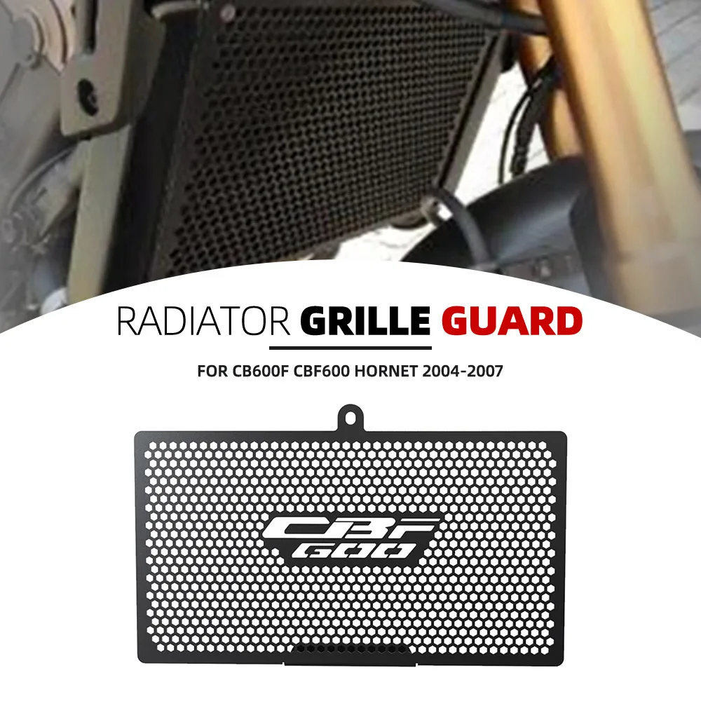 

Motorcycle Radiator Grille Guard Protector Cover Accessories FOR Honda CB600F CBF600 Hornet 2004 2005 2006 2007 CB 600F CBF 600
