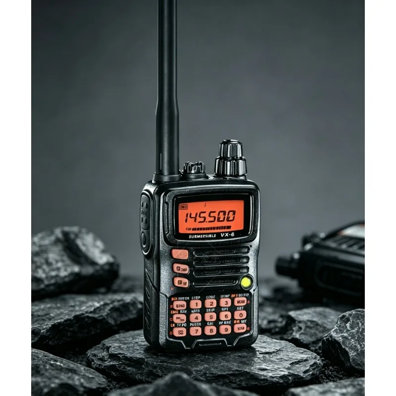 

VX-6R 5W Dual Band Waterproof Handheld Two-Way Radio Self-Driving Off-Road Outdoor High Power Ham Radio UV Dual Band Portable