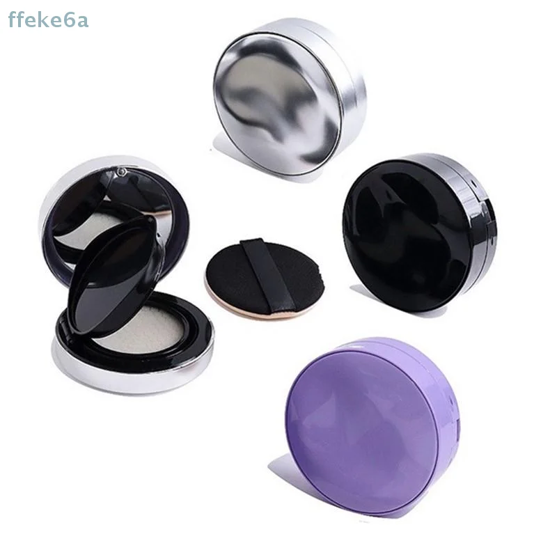 13g 휴대용 빈 에어 쿠션 퍼프 박스 화장품 메이크업 케이스 컨테이너 파우더 스펀지 거울 포함 BB 크림 파운데이션용