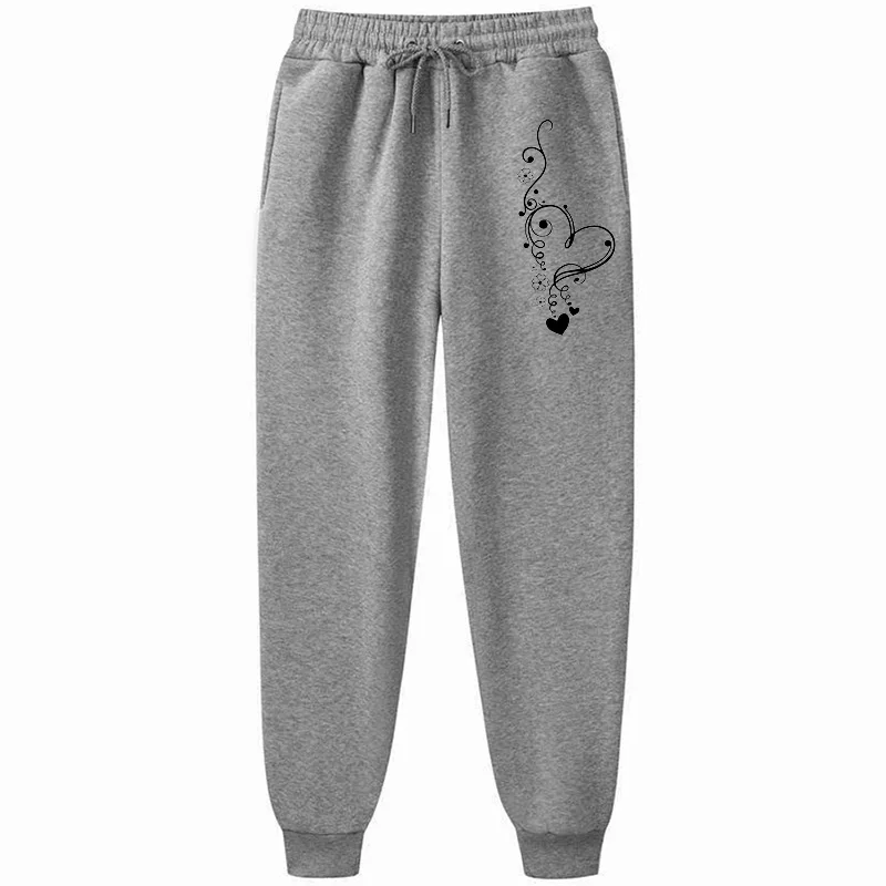 Fashion Women Full Sportswear Pants Casual Elastic Cotton Womens Fitness Workout Pants Skinny Sweatpants Trousers Jogger Pants