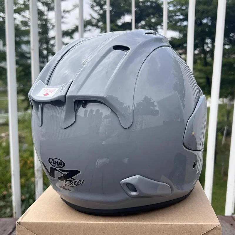 VZ-RAM High Quality ABS Classic 3/4 Open Face Helmet,For Harley Motorcycle And Cruise Motorcycle Protection Helmets,Modern Grey
