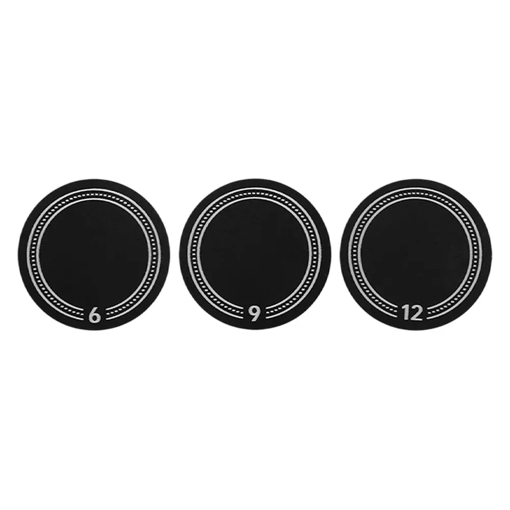 1 Set Pickleball Paddle Weighted Butt Cap / Counterweight  Paddle Black Balance Weight Black Replace Practical Accessories